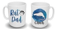 Personalised 'Rat Dad' Mug with Your Rat's Name